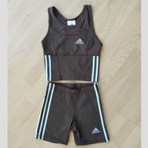 Adidas Sportswear Bra and Shorts Set
